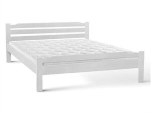Ліжко з масиву вільхи ОЛЬГА Fusion Furniture, колір білий