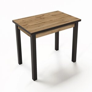 Стіл розкладний для маленької кухні Ажур Fusion Furniture, колір венге / дуб аппалачі