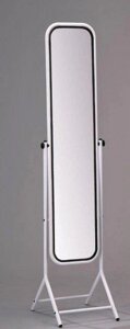 Дзеркало підлогове металеве W-66 ( MS-9069 WT), колір білий