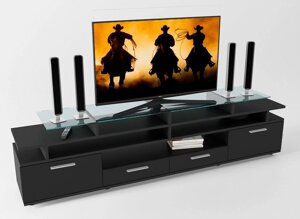 ТБ- тумба Cinema Comfy Home, ZEUS чорна