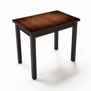 Стіл розкладний для кухні зі скляною стільницею Ажур Fusion Furniture, колір венге / скло УФ 15 047