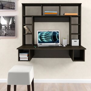 Навісний комп'ютерний стіл COMFY HOMETMAirTable-IV, венге