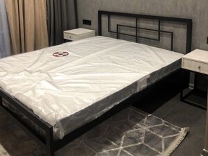 Металеве ліжко Квадро Метал-дизайн, колір ви вибір