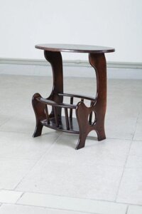 Столик Газетниця Мікс меблі, колір темний горіх