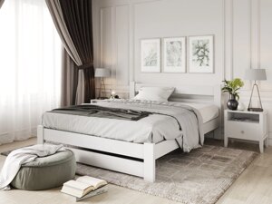 Ліжко дерев'яне Таллін ArtWood, колір білий