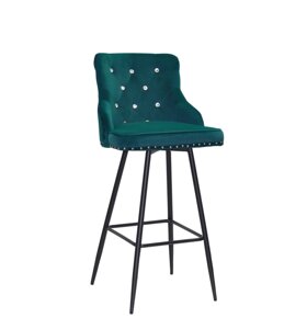 Барний стілець Olimp+SV Bar 75-ML оксамит, зелений-1003