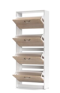 Тумба під взуття 4Д Raffy RY3 Accord білий платиновий / дуб сонома