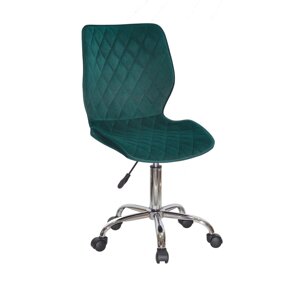 Стілець TONI CH-Office оксамит , зелений B-1003