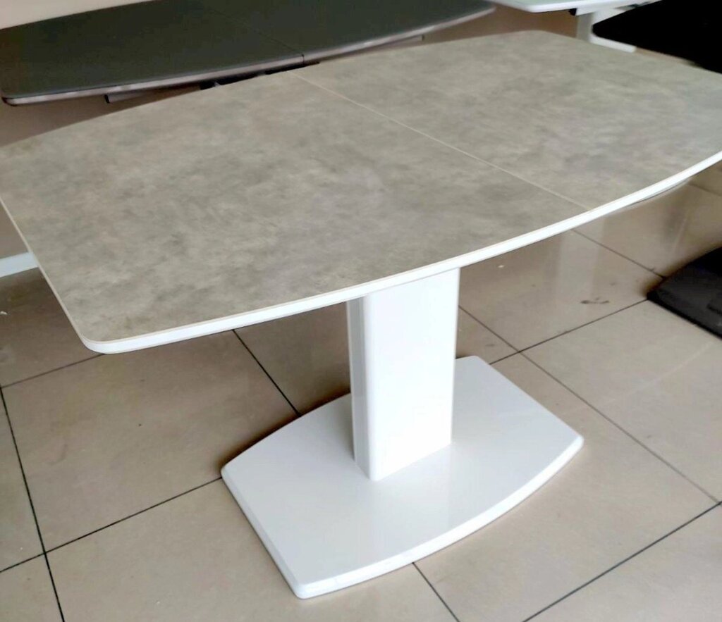Стіл обідній розкладний Мілан-1 TES Mobili, стільниця з керамічним покриттям - інтернет магазин