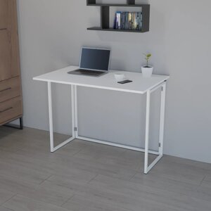 Письмовий стіл-трансформер МОБІЛ Neman, колір білий / білий