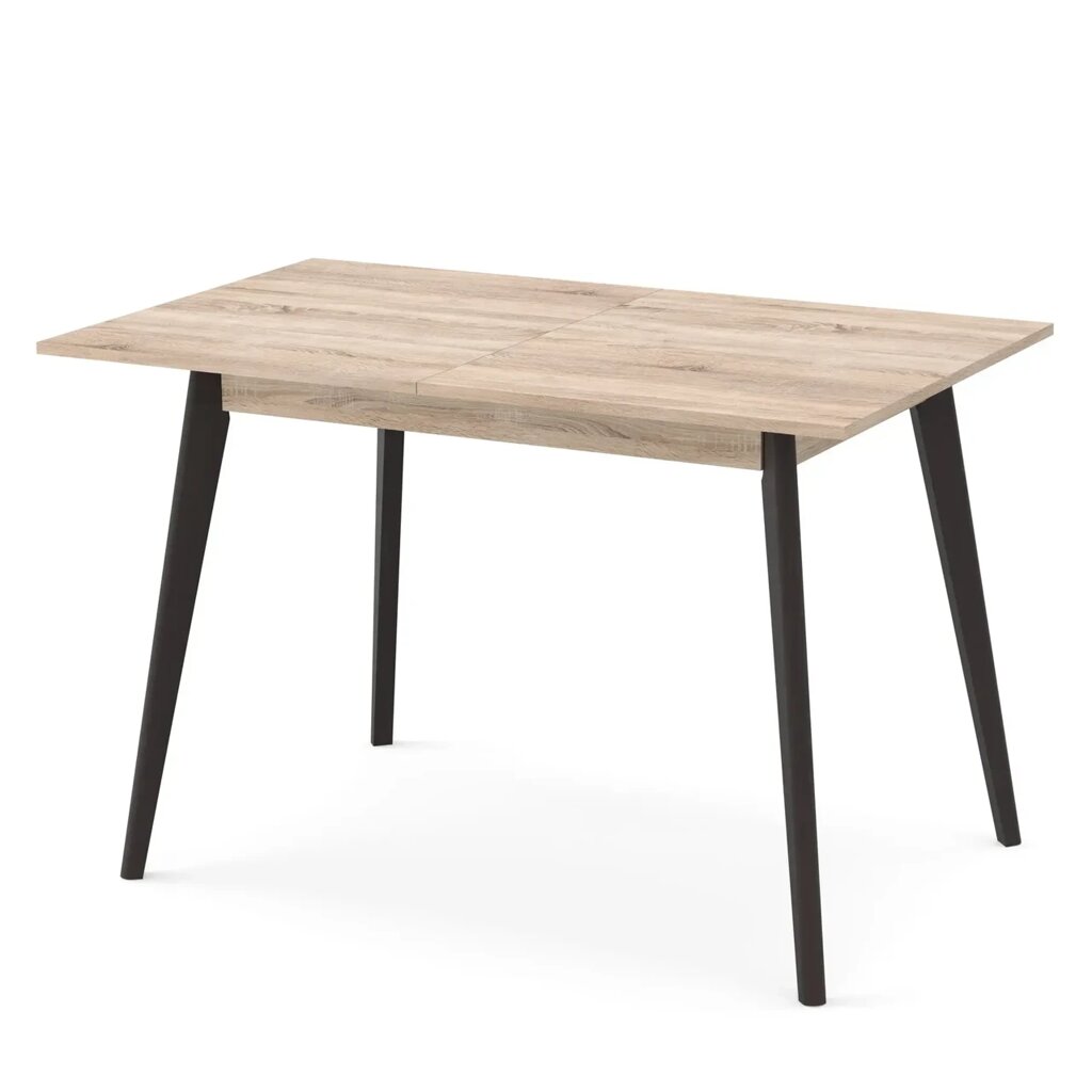 Стіл прямокутний розкладний Neman БОН 1180 ДСП Дуб сонома / Венге від компанії Інтернет каталог меблів - Меблі Всім - фото 1