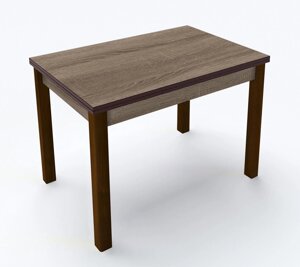Стіл обідній розкладний Марсель Fusion Furniture, колір ніг горіх /стільниця Дуб сонома трюфель