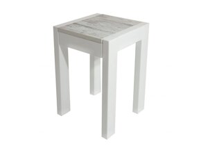 Табурет Слайдер Fusion Furniture, колір білий кантрі