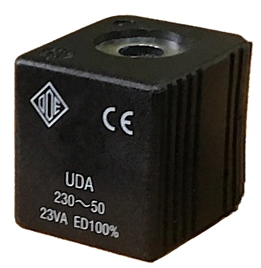Електромагнітні котушки UDA, UDV компанії ODE (Італія), 12 W, 36 мм x Ø13 від компанії ТОВ "АРМАКІПСЕРВІС" - фото 1