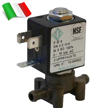 Електромагнітний клапан для пара 21JPP1R1V23 (ODE, Італія), під трубку, шланг від компанії ТОВ "АРМАКІПСЕРВІС" - фото 1