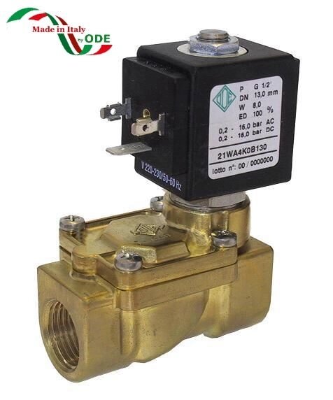 Електромагнітний клапан для пара 21WA4KOE130 (ODE, Італія), G1 / 2 від компанії ТОВ "АРМАКІПСЕРВІС" - фото 1