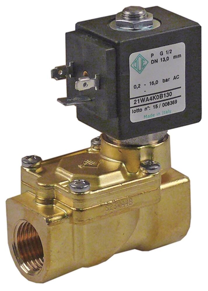 Електромагнітний клапан для води нормально закритий G1 / 2 (ODE, Італія) від компанії ТОВ "АРМАКІПСЕРВІС" - фото 1