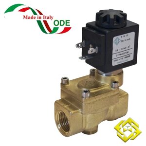 Електромагнітний клапан для пара 21YC4KOT130 (ODE, Італія), G1 / 2