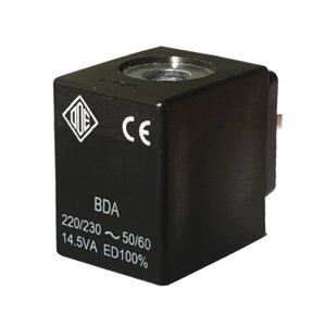 Електромагнітні котушки BDA, BDV компанії ODE (Італія), 8 W, 30 мм x Ø13