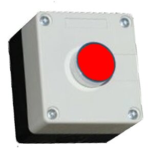 Кнопковій пост, AC380 / DC110, червона кнопка PB2-BA42, nс, 230в, IP54 electro