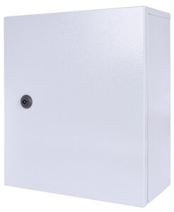 Корпус металевий e. mbox. stand. p. 70.50.25 IP54 із монтажною панеллю (700x500x250)