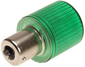 Миготливий світлодіод 24 V AC / DC, зелений