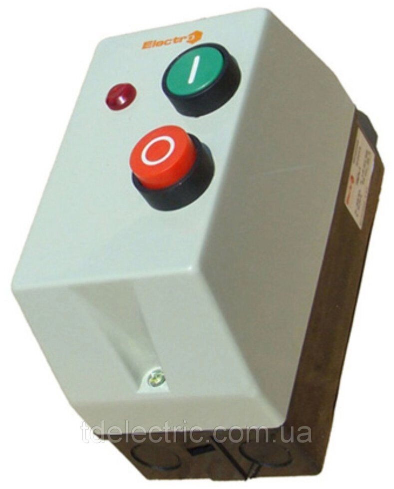 Пускач ПМЛк-1, 12А, 7-10А, 380 / 400В, АС3, з індикатором, в корпусі  IP54 - доставка