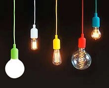 Дизайнерські лампи та світильники