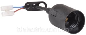 PPL27-04-K52 Картридж з підвішеного шнуром, пластиком, E27, чорним (50 шт. Наклейкою на продукті,