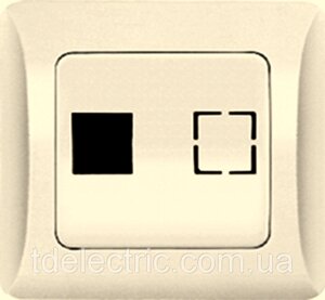 RK-LS Roset Computer RJ45 Cat. 5 (слонова кістка) серія "lira"без кадру)