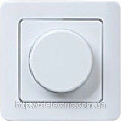 ВСРк10-1-0-ГБ Светорегулятор поворотний кнопковий (білий) від компанії Торговий Дім «ЕЛЕКТРИК» - фото 1