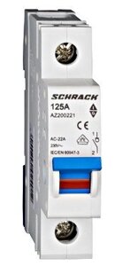 Вимикач навантаження 125А 1P Schrack