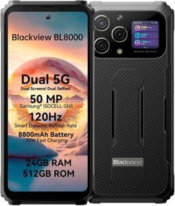 Blackview BL8000 5G 12/512GB Black Гарантія 1 Рік