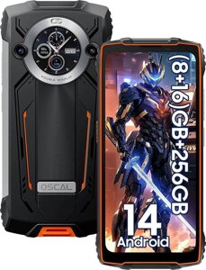 Blackview Oscal Pilot 2 8/256GB Aurora Orange Гарантія 1 Рік