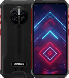 Doogee V10 8/128gb flame red гарантія 1 рік