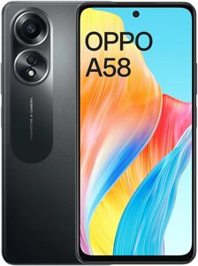 OPPO A58 6/128GB Glowing Black (CPH2577) Гарантія 1 рік