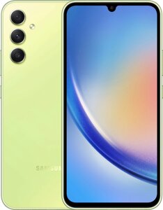 Samsung Galaxy A34 5G 6/128GB Light Green (SM-A346Е) UCRF Офіц. Гарантія 1 рік