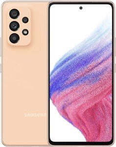 Samsung Galaxy A53 5G 6/128GB Peach (SM-A536E) UCRF Офіц. Гарантія 1 рік