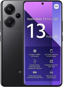 Xiaomi Redmi Note 13 Pro+Plus) 5G 12/512GB Midnight Black Global Version Гарантія 1 рік