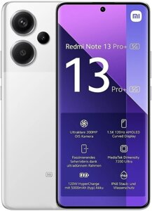 Xiaomi Redmi Note 13 Pro+Plus) 5G 12/512GB Mirror White Global Version Гарантія 1 рік