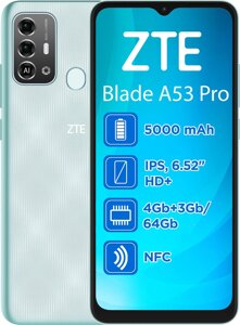 ZTE Blade A53 Pro 4/64GB Green Гарантія 1 рік