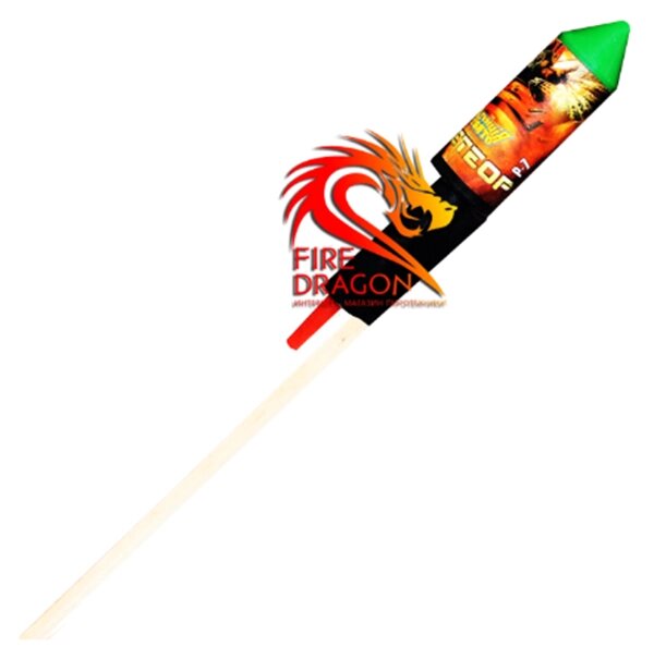 Ракета Метеор Р-7-25, калибр: 25 мм від компанії Інтернет-магазин піротехнічних виробів "Fire Dragon" - фото 1