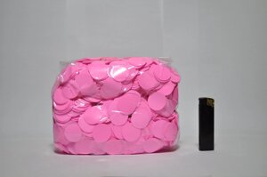 Кружочки рожеві