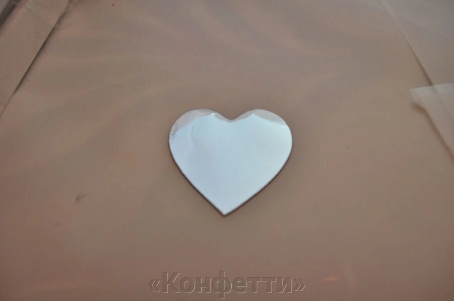 Сердечка срібні від компанії «Конфетті» - фото 1