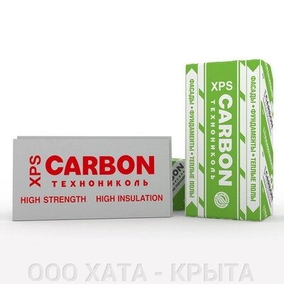 Екструдований пінополістирол XPS Карбон Carbon 1180х580х20 мм від компанії ТОВ ХАТА- КРИТА - фото 1