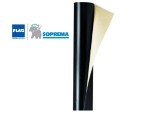 Кровільна гідроізоляційна пвх мембрана Soprema Flagon Флагон SR1.5мм