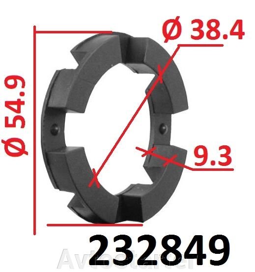 Демпфер ущільнювач сальник BMW 318D 320D Nissan 100 Primera P10 P11 Pulsar N14 Sunny Almera від компанії Avtostarter - фото 1