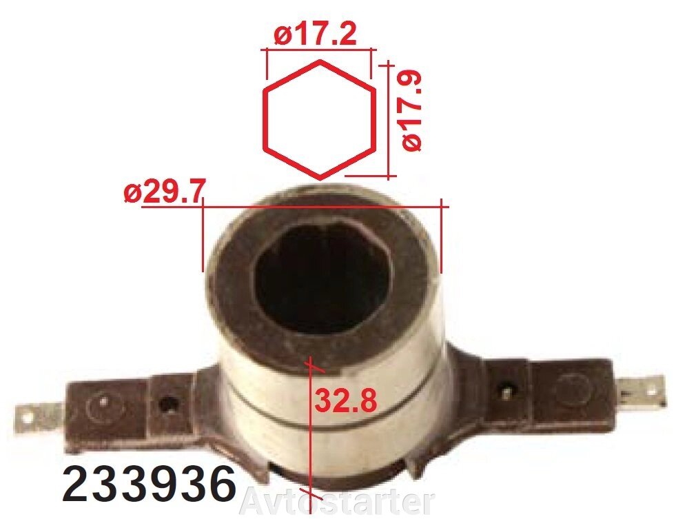 Колектор якоря генератора CADILLAC Fleetwood CHEVROLET Beretta Lumina PONTIAC Trans Sport від компанії Avtostarter - фото 1