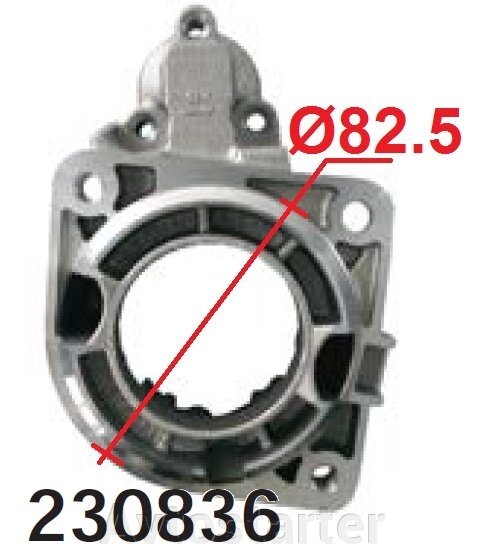 Передня кришка маска стартера ALFA ROMEO 155 164 33 CHRYSLER Voyager JEEP Grand Cherokee ROVER 825 SEAT TeRa від компанії Avtostarter - фото 1