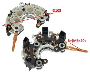 Діодний міст Toyota Yaris 1.0, Yaris 1.3 (P10), Platz (1SZFE), Vitz